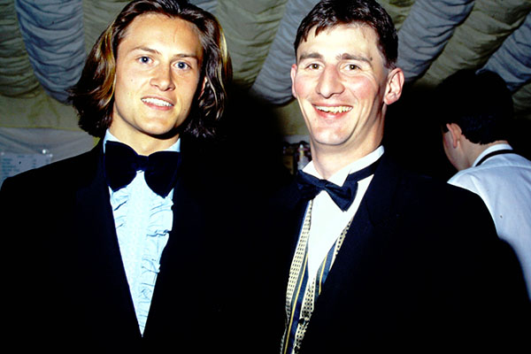 Students in the 90s May Ball