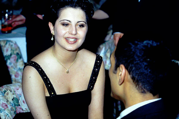 Students in the 90s May Ball