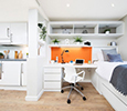 Studentcom bedroom with kitchen