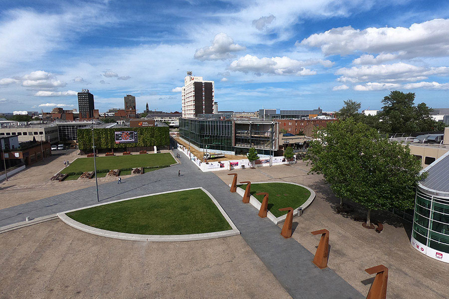 Student Life building progress