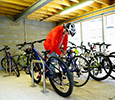 Well Street Hall bicycle parking