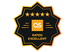 QS 5-Star rated for teaching, support and success