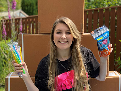 Teesside student Tamsyn helps vulnerable improve their oral hygiene