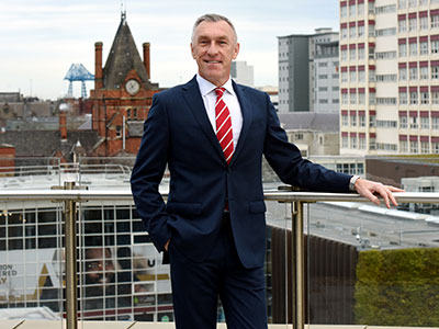 Teesside University Vice-Chancellor awarded OBE for services to Higher Education and Economic Regeneration