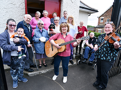 Support for dementia group through Be the Change 