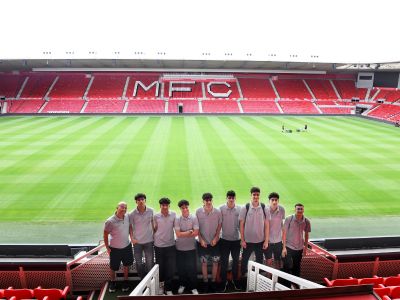 Ten talented student-athletes from Egypt enjoyed a Championship football experience at the University and Middlesbrough Football Club.  . Link to Ten talented student-athletes from Egypt enjoyed a Championship football experience at the University and Middlesbrough Football Club.  .