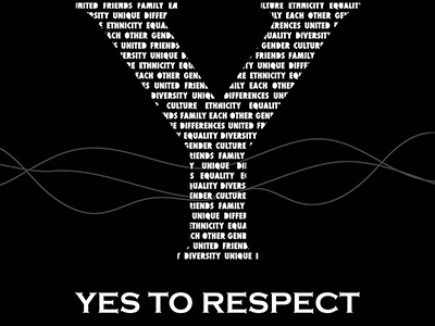 Yes to Respect campaign logo. Link to Yes to Respect campaign logo.