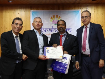 Teesside University and Brahmam Innovations representatives. Link to New international partnership will address pressing societal challenges .