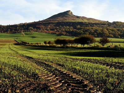 An image of Roseberry Topping. Link to An image of Roseberry Topping.