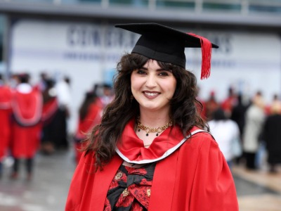 Eve Fitzgerald. Link to Career in academia beckons for Teesside University graduate Eve  .