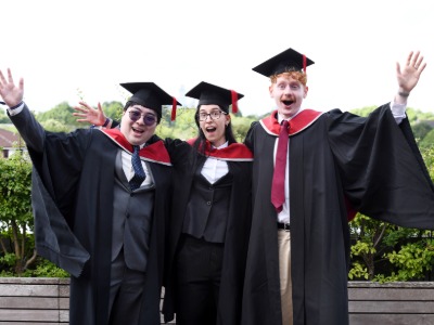 Celebrating graduation at Teesside University London. Link to Celebrating graduation at Teesside University London.