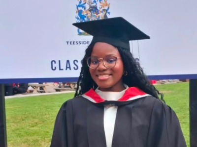 Tai Soyebi. Link to Placement leads to job role for Teesside graduate Tai    .