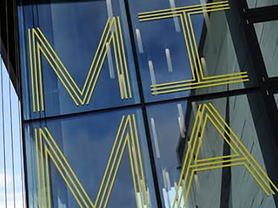 An image of the window at MIMA. Link to Turner Prize - Volunteer Open Days, 11 & 12 August.