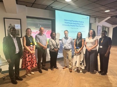 Colleagues at the Health Inequalities Conference. Link to Teesside University and NHS partners lead regional drive to tackle health inequalities.