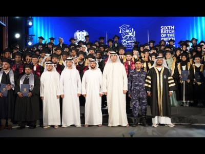 The graduation at British Applied College. Link to Trans National Education partners celebrate graduation.