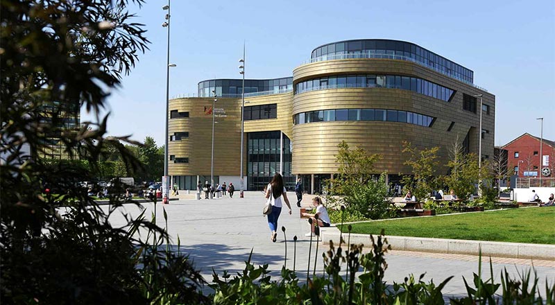Teesside University campus
