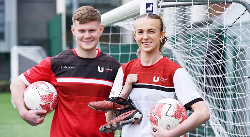 Aidan Heywood and Jess Mett
