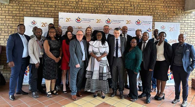 The Teesside Taskforce delegation with their South African partners