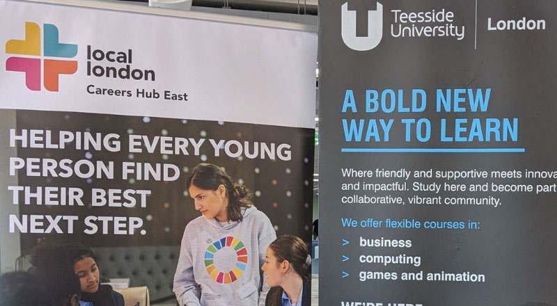 Teesside University London careers hub event