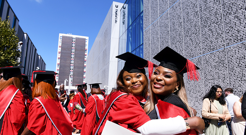 Graduation ceremony at Digital Life 