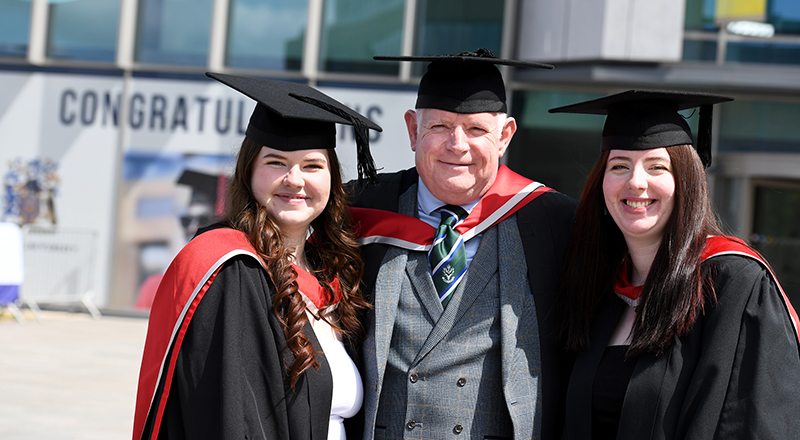 Shona, Donald and Kayleigh McPherson