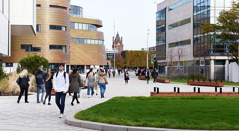 Teesside University campus
