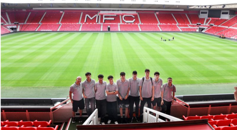 Ten talented student-athletes from Egypt enjoyed a Championship football experience at the University and Middlesbrough Football Club.  