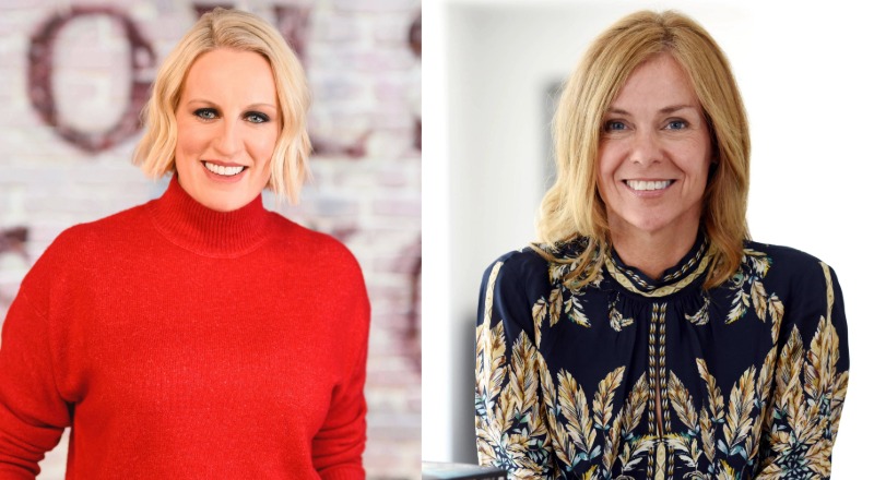 Steph McGovern and Adele Parks 