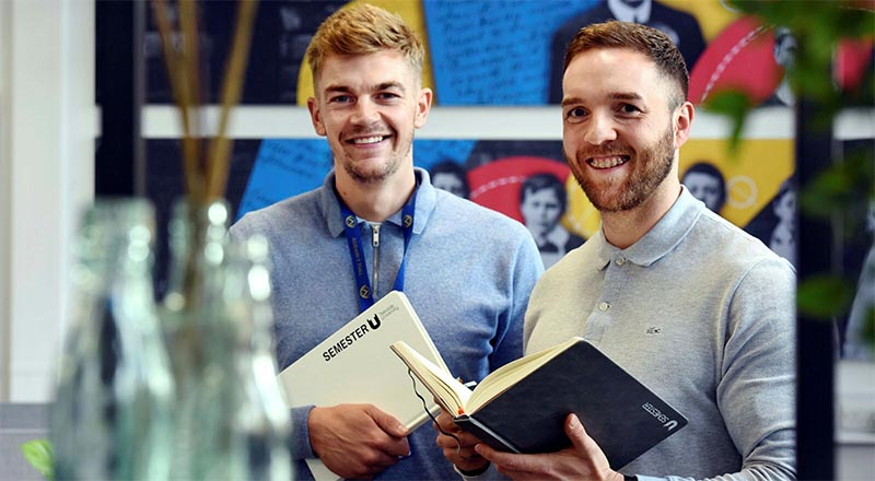 Nathan Marr and Joe Hilton