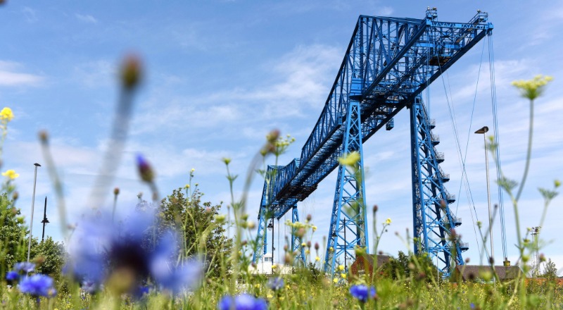 Tees Transporter Bridge. Link to Tees Transporter Bridge.