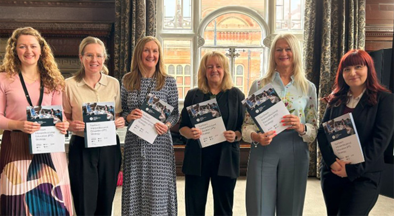 From left to right: Dr Rebecca Hancock of Newcastle University, Dr Jessica Hardisty of the University of Sunderland, Dr Claire Leader of Northumbria University, Dr Erica Clough of Teesside University, Dr Melissa Owens of University of York, Dr Vikki Park, Teesside University. Link to From left to right: Dr Rebecca Hancock of Newcastle University, Dr Jessica Hardisty of the University of Sunderland, Dr Claire Leader of Northumbria University, Dr Erica Clough of Teesside University, Dr Melissa Owens of University of York, Dr Vikki Park, Teesside University.