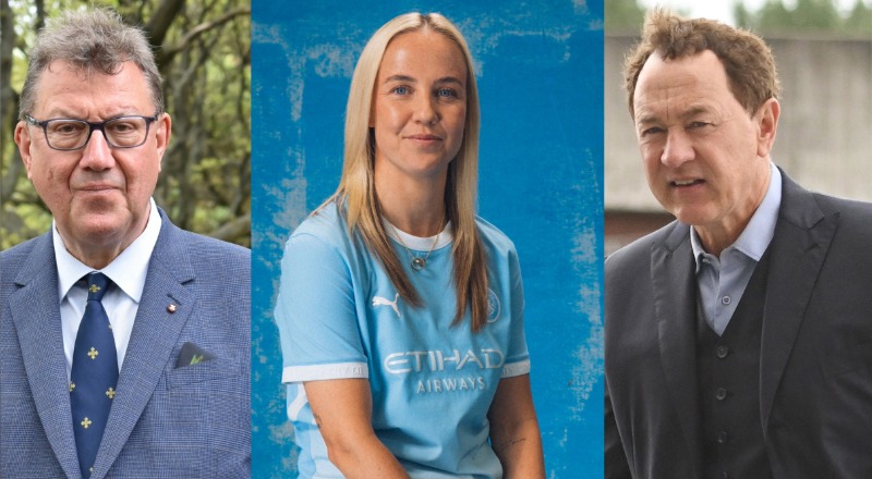 Mark White CBE DL, Beth Mead MBE, Steve Gibson OBE. Link to Mark White CBE DL, Beth Mead MBE, Steve Gibson OBE.