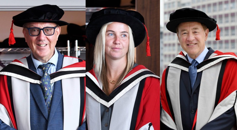 Mark White CBE DL, Beth Mead MBE, Steve Gibson OBE. Link to Mark White CBE DL, Beth Mead MBE, Steve Gibson OBE.