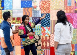 Art + Social at MIMA for Jacqueline Poncelet’s exhibition 'In the Making'. Credit: MIMA
