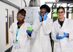 Students taking part in the Women into Engineering Residential (WiER), supported by Enginuity