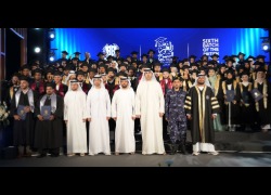The graduation at British Applied College