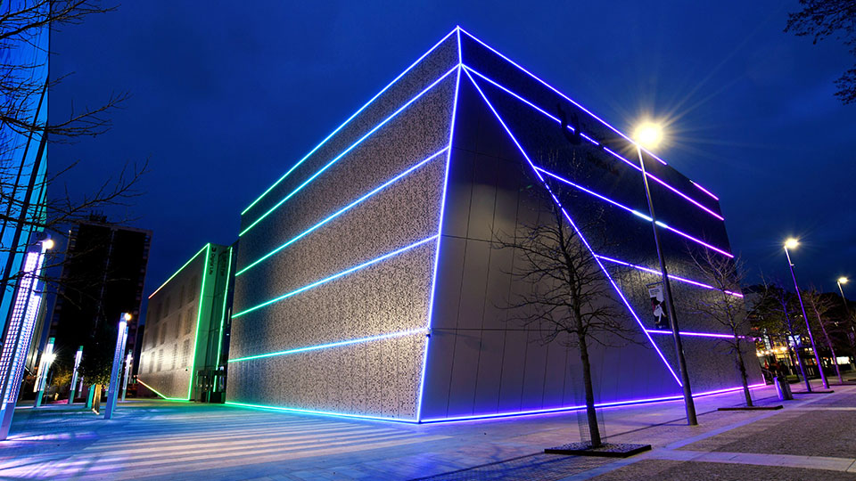 Digital Life Building at Teesside University, supporting digital learning and engagement