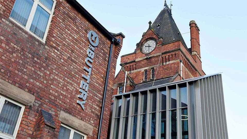 The Buttery building at Teesside University, future Postgraduate Learning Hub