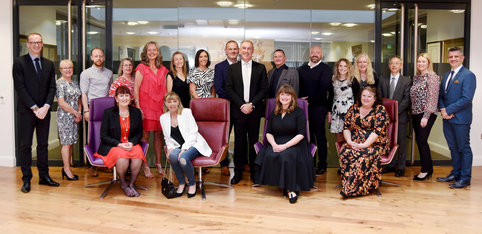 Team Teesside's 25 years' service awards recipients 2023 meet Professor Paul Croney, OBE, Vice-Chancellor and Chief Executive