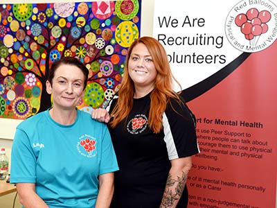 Red Balloons volunteers