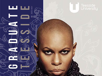 The Teesside Graduate magazine. Link to The Teesside Graduate magazine.