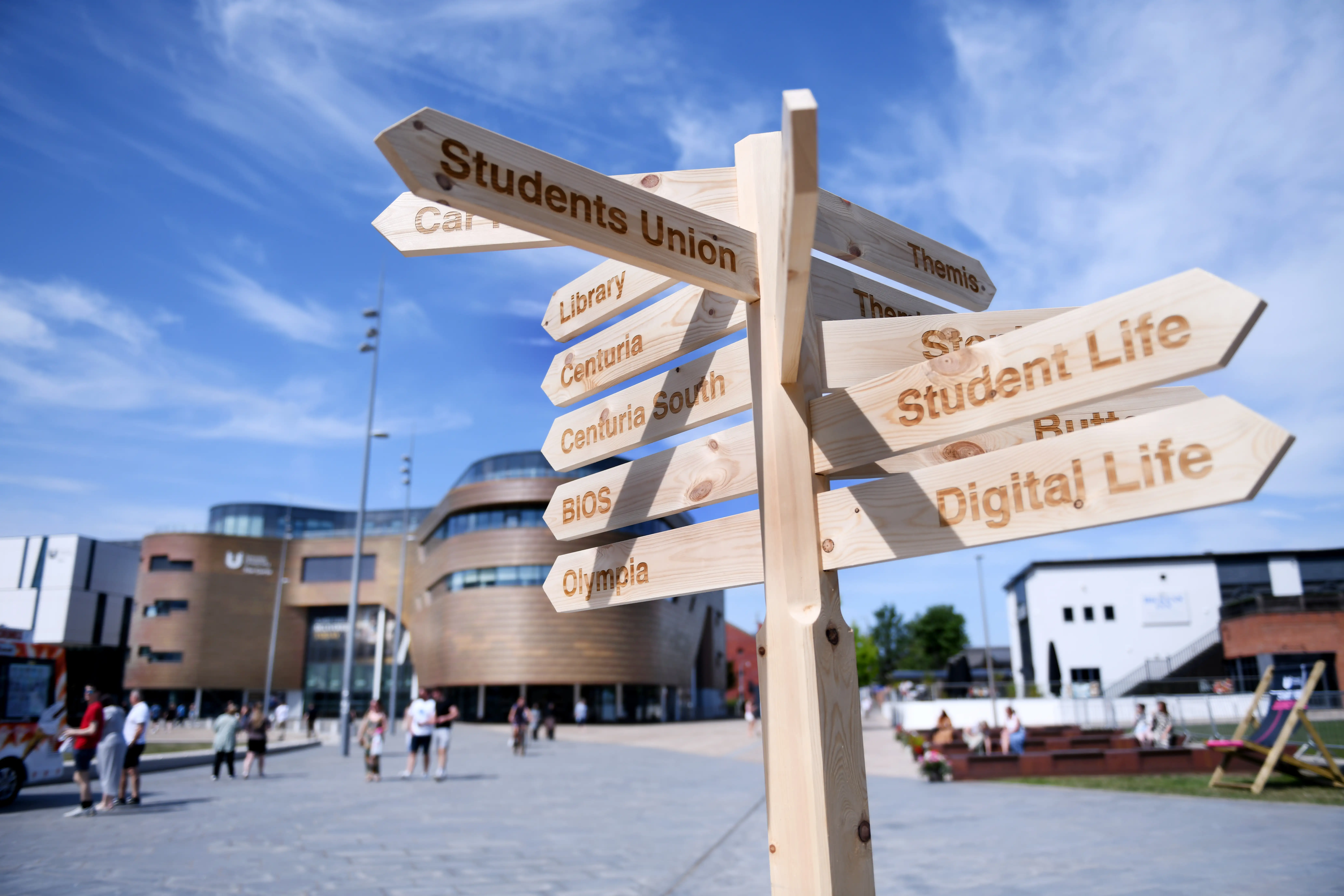 Teesside University campus