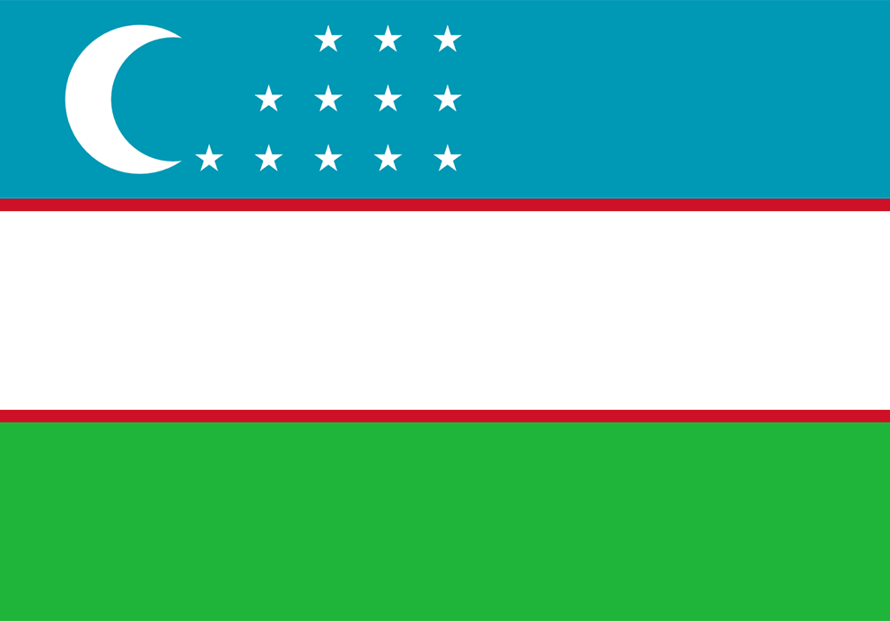 Flag of Uzbekistan