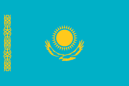 Flag of Kazakhstan