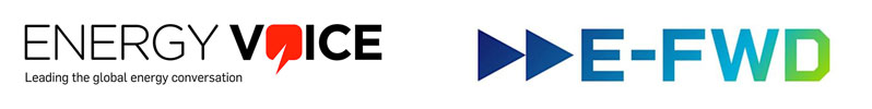 E-FWD and Energy Voice Logos