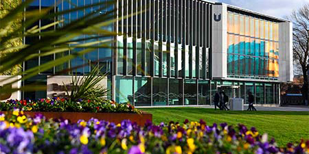 Attendees and ambassadors during Open Day