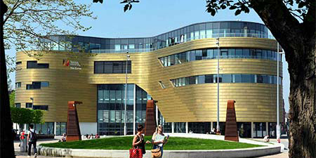 Attendees and ambassadors during Open Day