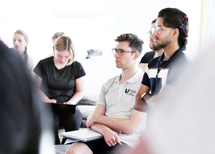 Health students at Teesside University London